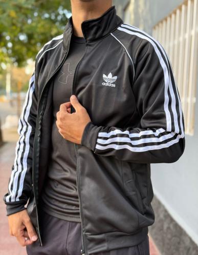 Campera Adidas Frisa Sst Unisex (logo Bordado) Colores - Miniatura 8