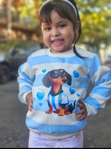 Buzos de Niña Rayados  Corazón
