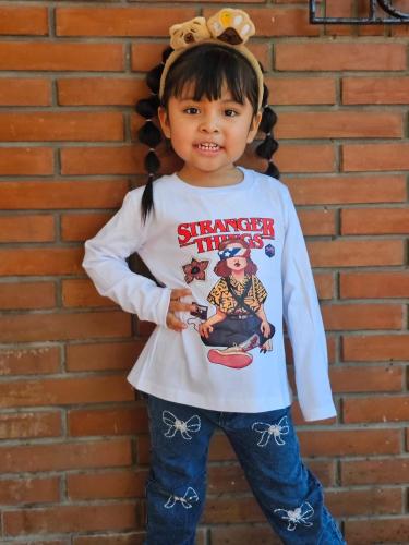 Camiseta de Nena Stranger Things