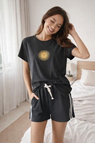Remera  Sol de Mayo Bordado de Algodon Peinado - Miniatura 2