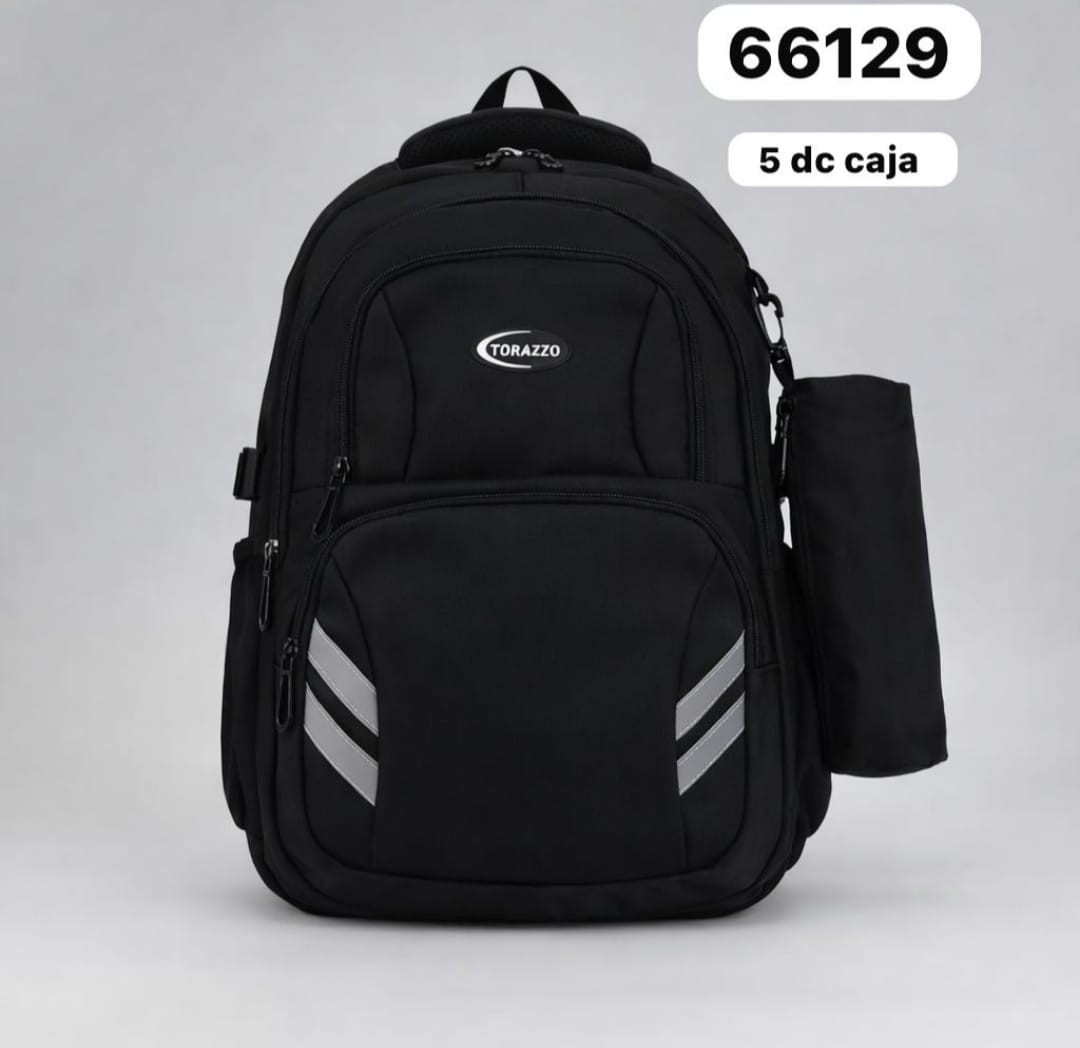 Mochila Negras Unisex - Imagen 2