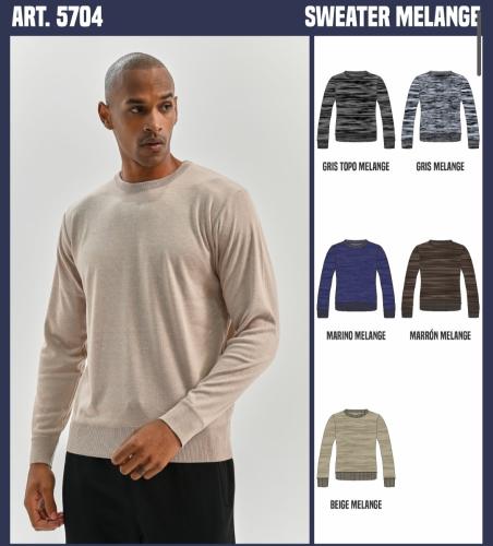 Sweater Importado Cuello Redondo - Miniatura 2