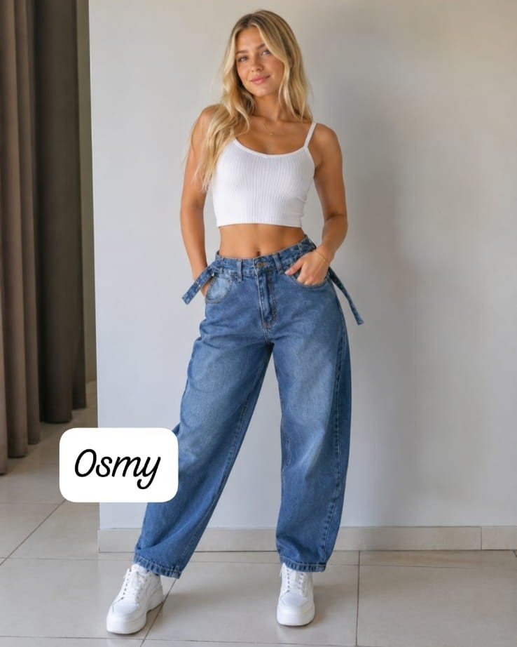 Jeans Baggy Mujer - Imagen 1