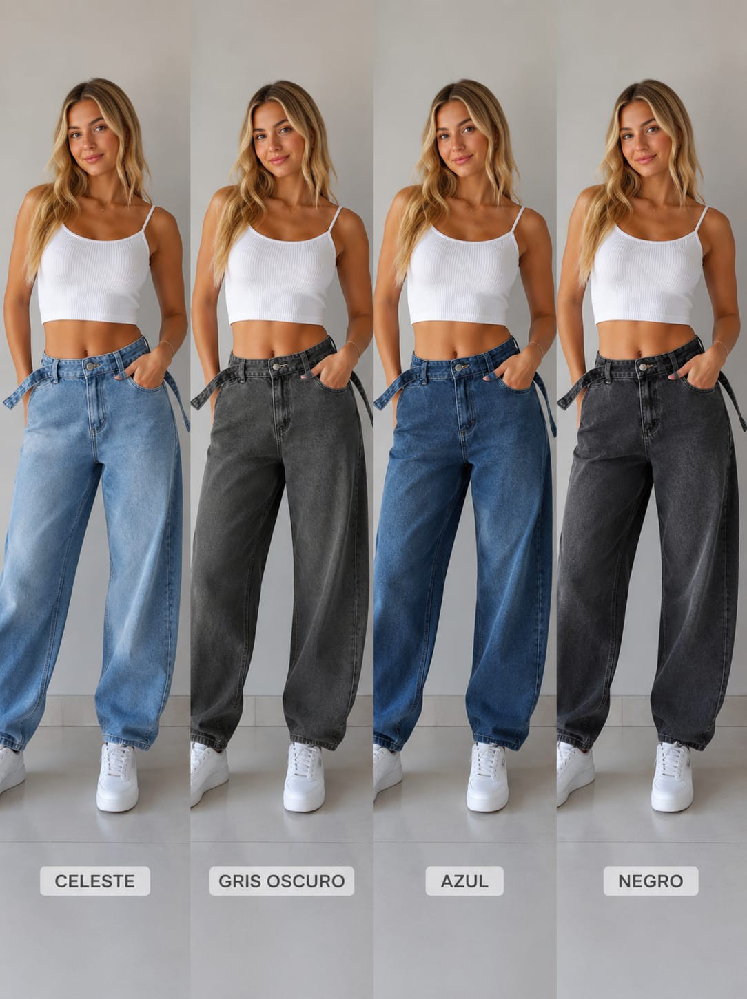 Jeans Baggy Mujer - Imagen 2