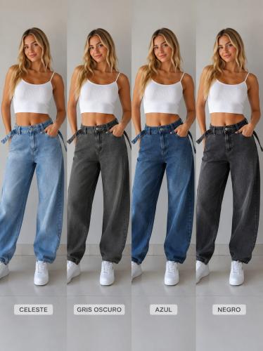 Jeans Baggy Mujer - Miniatura 2