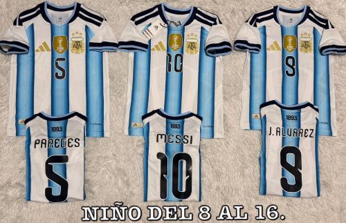 Camiseta Afa Niño Titular ,mundial 2026(escudos Termosellados ). - Miniatura 3