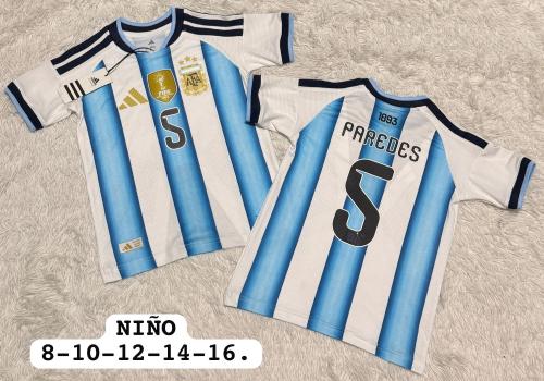 Camiseta Afa Niño Titular ,mundial 2026(escudos Termosellados ). - Miniatura 6