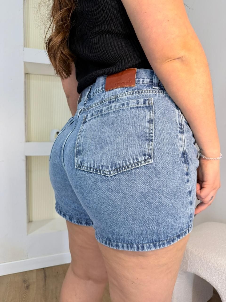 'art 601' 44 al 56 Short Az. Mom Azul Arenado  "trend" - Imagen 4