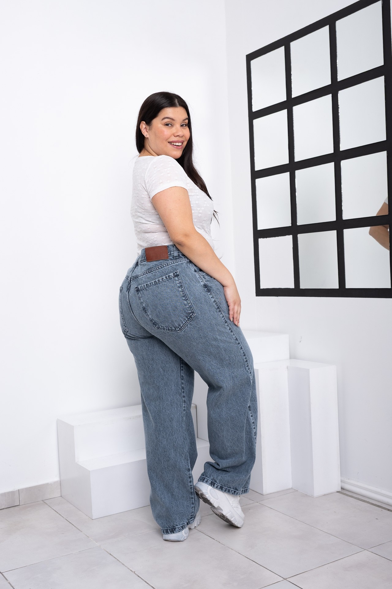 'art 506' 48 al 60 Baggy Azul Arenado "t. Grande" - Imagen 5