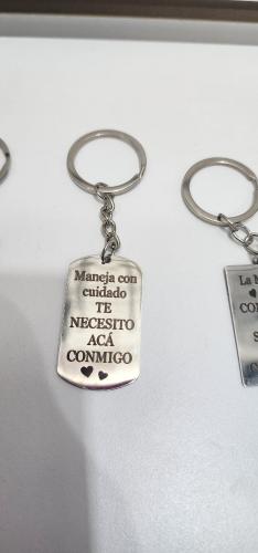 Llaveros Acero Jesus,biblia, Fútbol, Anime, Argentina. Grabados. - Miniatura 3