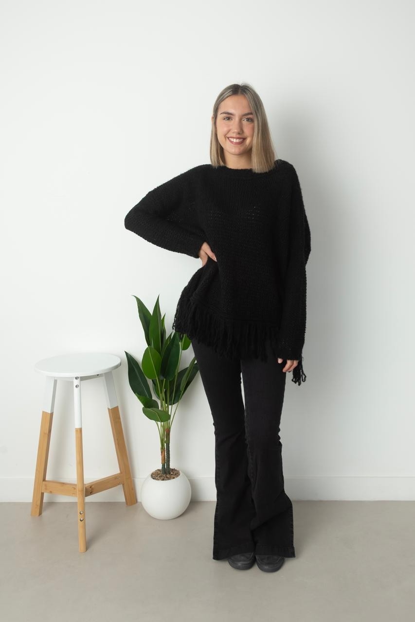 Liquidación Sweater con Flecos - Imagen 3