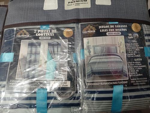 Juegos Sábanas Full  + 2 Cortinas Largas - Miniatura 3