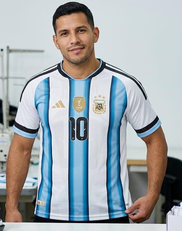 Camiseta Argentina Adulto Sublimada - Imagen 2