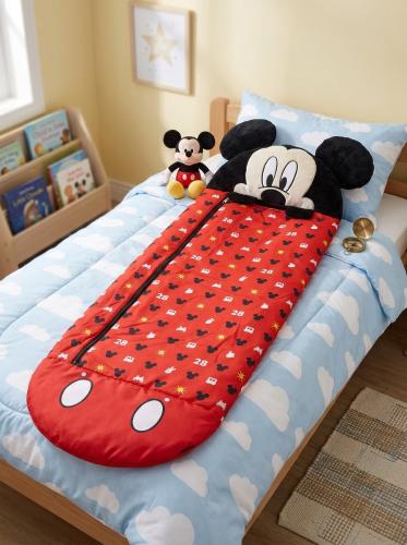 Bolsa de Dormir Piñata  Mickey Mouse  |  50 X 1.30 |  Rojo con Negro