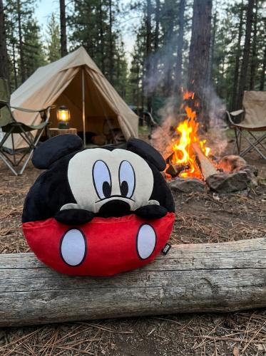 Bolsa de Dormir Piñata  Mickey Mouse  |  50 X 1.30 |  Rojo con Negro - Miniatura 3