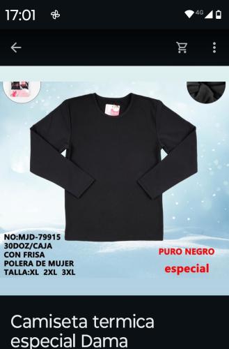 Remera Térmica Especial Mujer