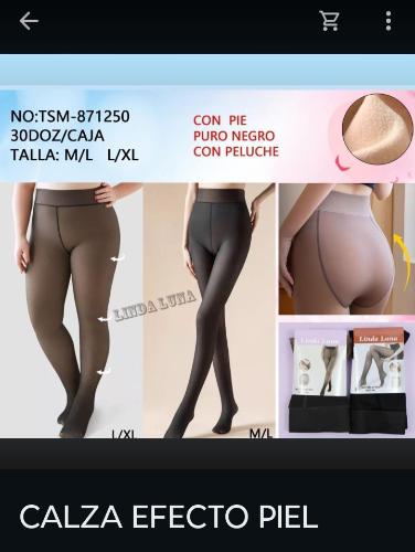 Calzas Efecto Piel