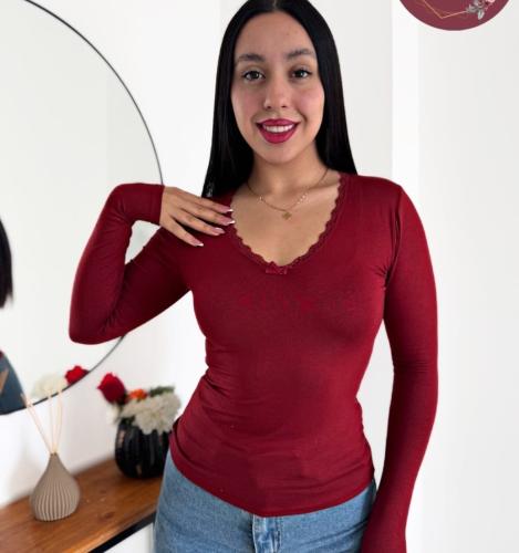 Camiseta  Cielo Modal Viscosa