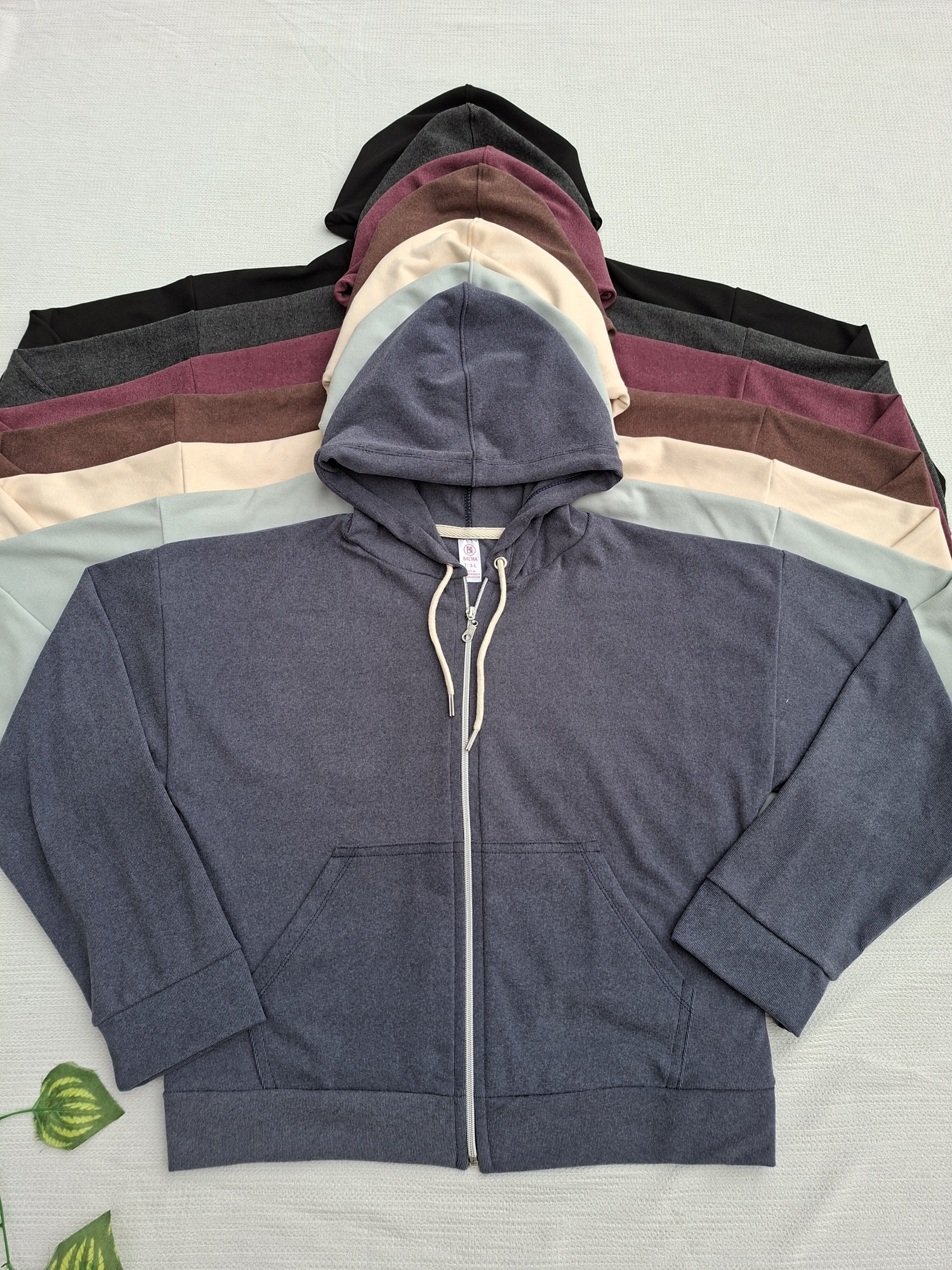 Conjunto de Darlon Rib Campera Oversize  con Pantalón Recto - Imagen 3