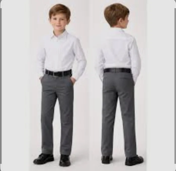 Pantalón Sastrero de Niños  (gris Topo)