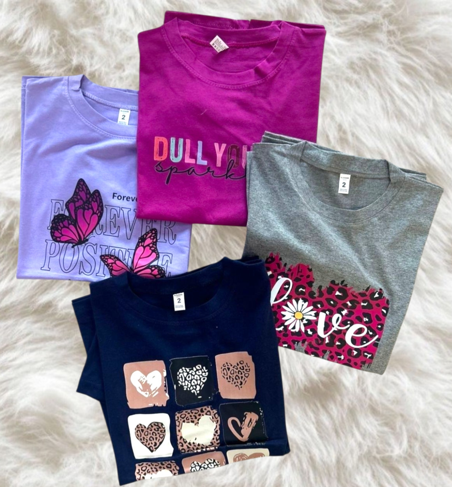Remera Especial Semi Peinado Estampado Dama - Imagen 2