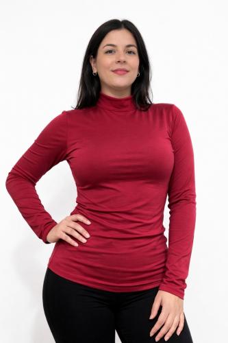 Media Polera Unisex de Modal Soft