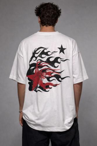 Remera Star Blanca