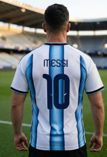 Camiseta Argentina Lindo Calidad Bordado - Miniatura 3