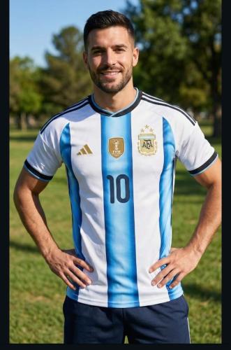 Camiseta Argentina Lindo Calidad Bordado - Miniatura 6