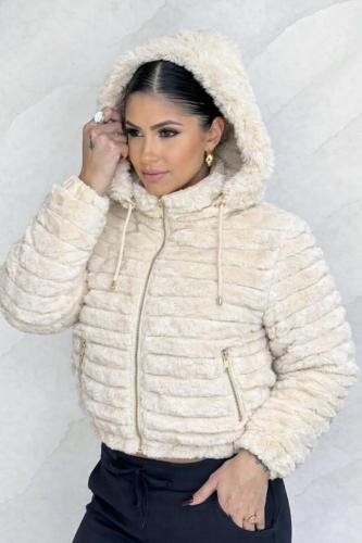 Puffer de Dama Reversible - Miniatura 2