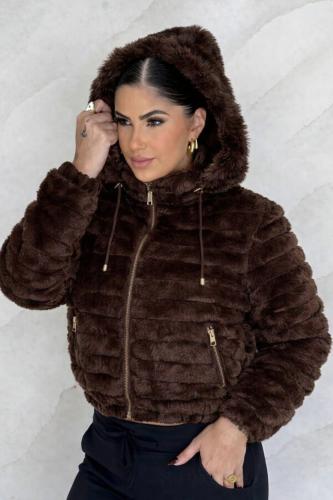 Puffer de Dama Reversible - Miniatura 4