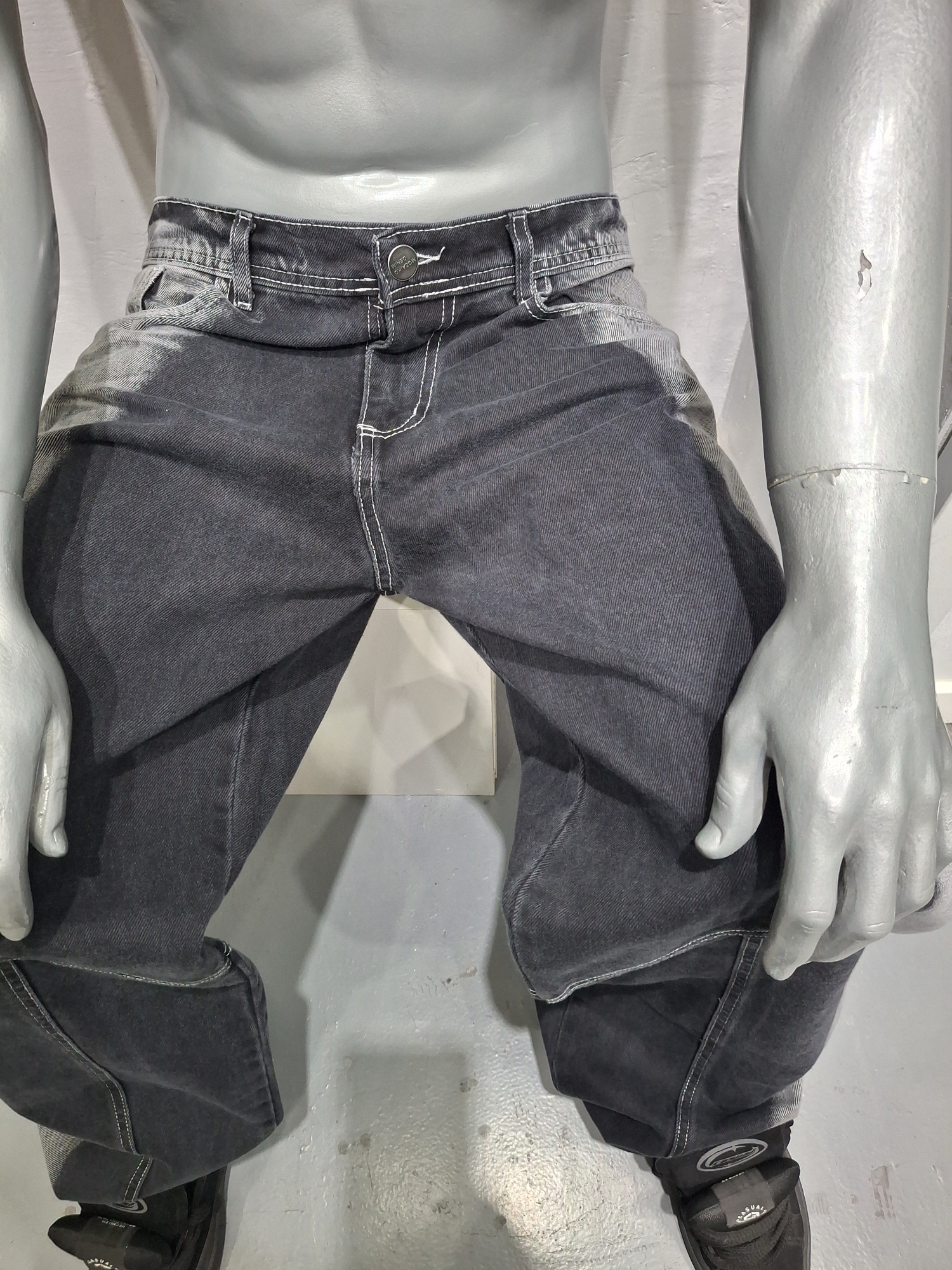 Baggy Recorte Gray - Imagen 3