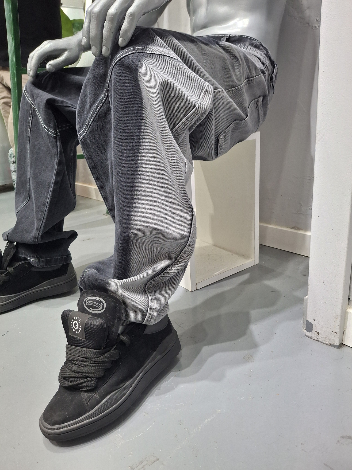 Baggy Recorte Gray - Imagen 5