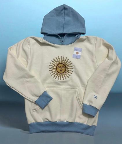 Buzo Sol de Mayo Dama Friza - Miniatura 2