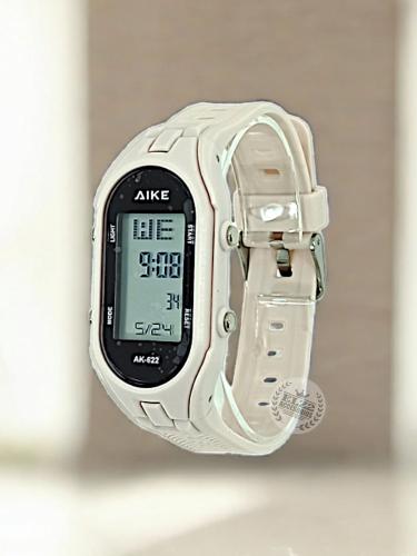 Reloj con Malla de Silicona Resistente al Agua