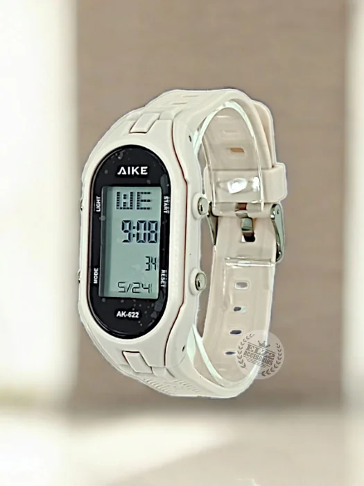 Reloj con Malla de Silicona Resistente al Agua