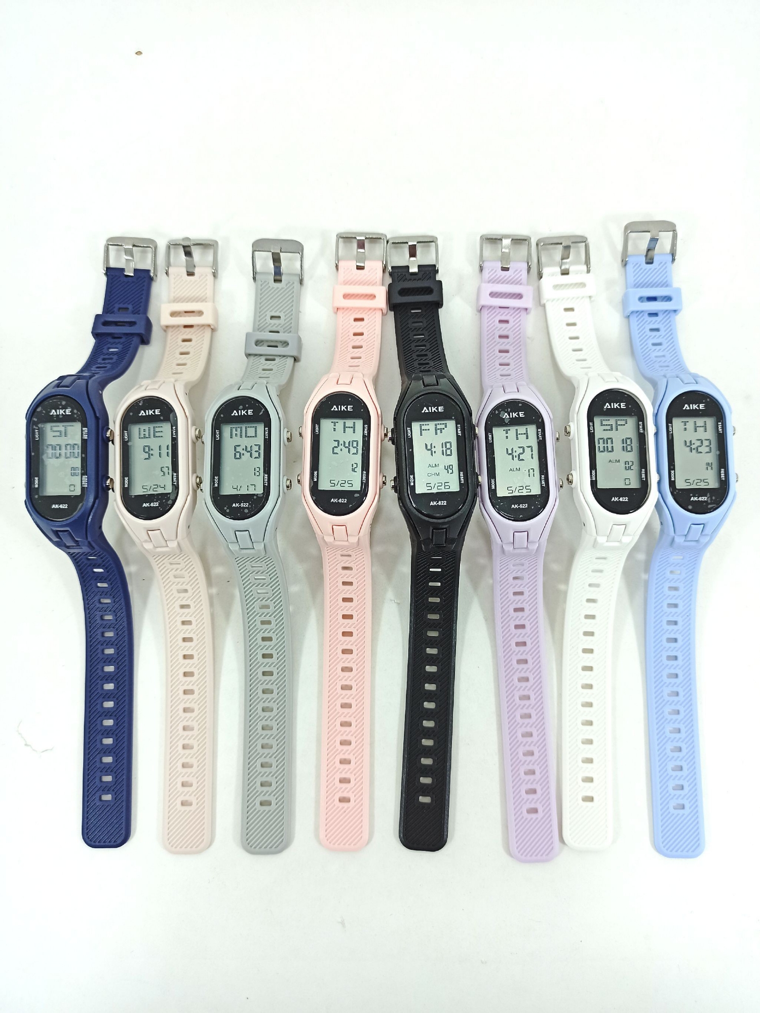 Reloj con Malla de Silicona Resistente al Agua - Imagen 2