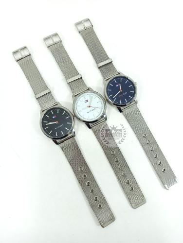 Reloj con Malla de Metal para Hombre Tom