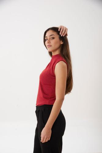 Media Polera sin Manga - Miniatura 2