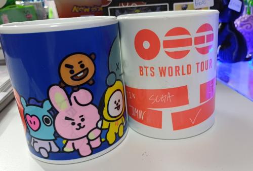Tazas Bts