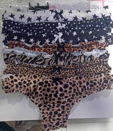 Colaless Fru Fru de Microfibra Estampada Sayka Art 701