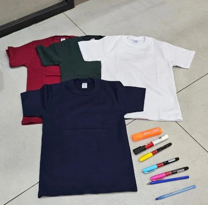 Remera Algodón Cardado Niños