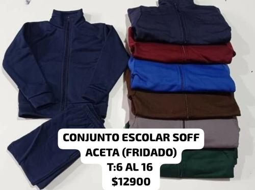 Conjunto Soff Frisado (acetato) Niños