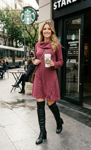 Vestido Dalia de Darlon Ribb de Invierno - Miniatura 2