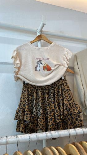 Short Pollera Print