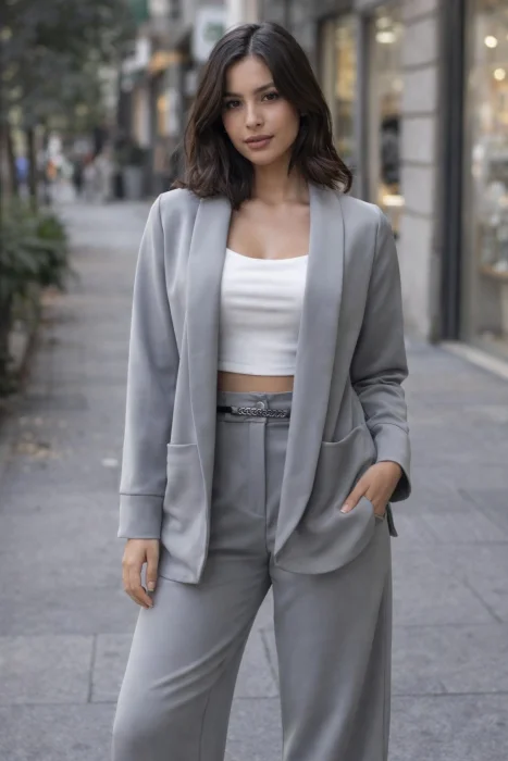 Blazer Largo Sastrero