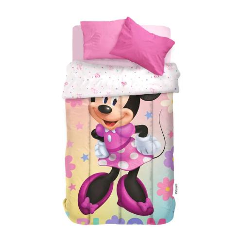 Acolchado Reversible 155 X 240 Piñata Minnie 1 12 Plaza Licencia Oficial - Miniatura 2