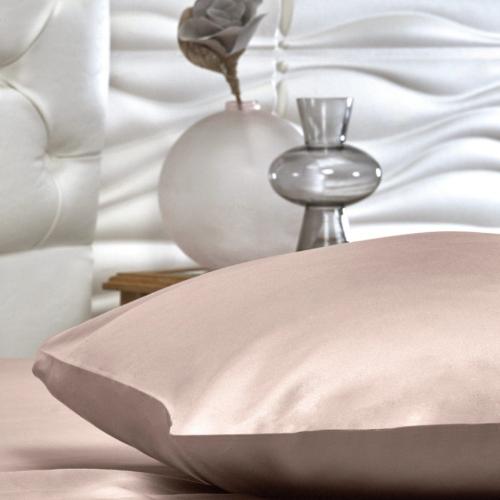 Juego de Sábanas Beige Queen Size Danubio 600 Hilos 100% Algodón Egipcio - Miniatura 3