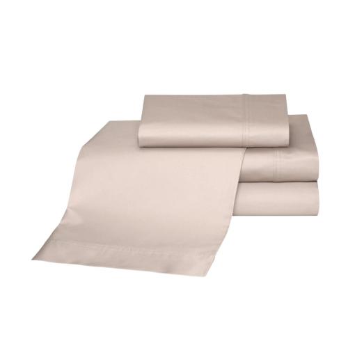 Juego de Sábanas Beige Queen Size Danubio 600 Hilos 100% Algodón Egipcio - Miniatura 5