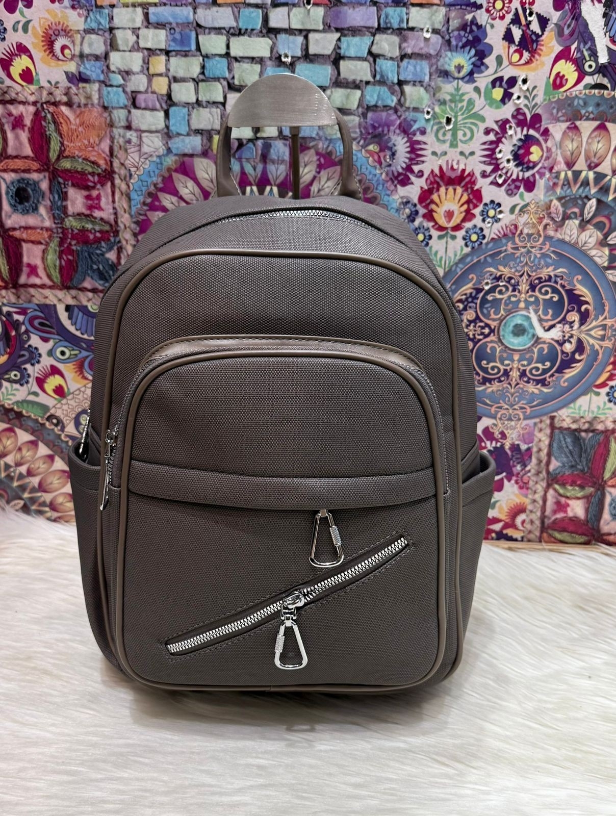 Mochila de Cuero Pu - Imagen 8